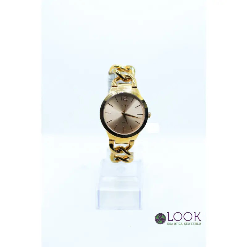 Relógio De Pulso Lince Pulseira De Elos Feminino Relogio De Pulso Lince Pulseira De Elos Feminino Original