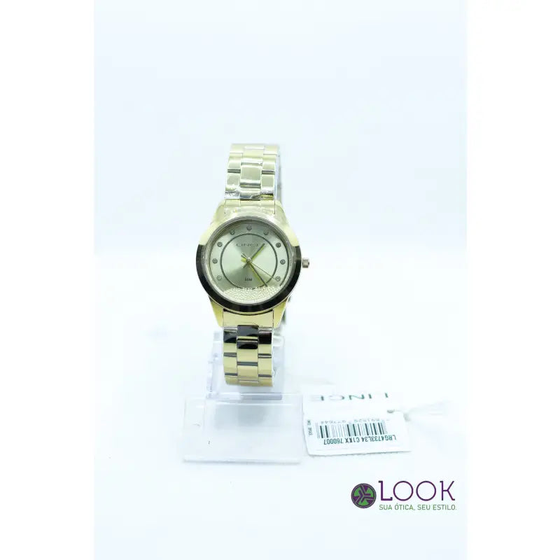 Relógio Feminino Lince Lrg4733L34 C1Kx Casual Dourado Relógio Feminino Lince Lrg4733L34 C1Kx Casual Dourado