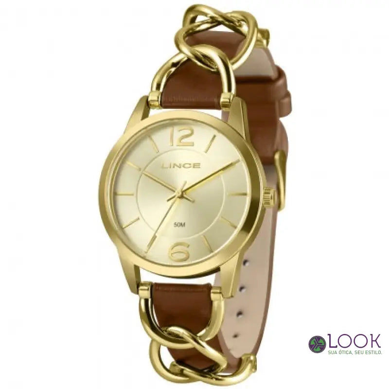 Relógio Lince Feminino Dourado Lrc4777l38 C2nx Relógio Lince Feminino Dourado Lrc4777l38 C2nx