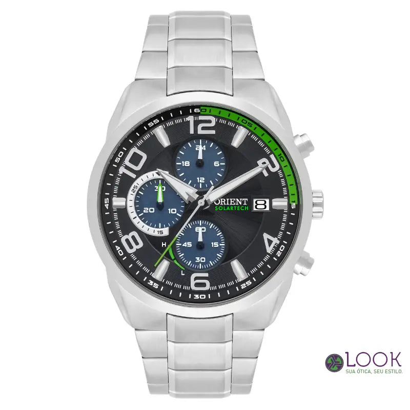 Relógio Orient SolarTech Cronógrafo - MBSSC256 P2SX Relógio Orient SolarTech Cronógrafo - MBSSC256 P2SX