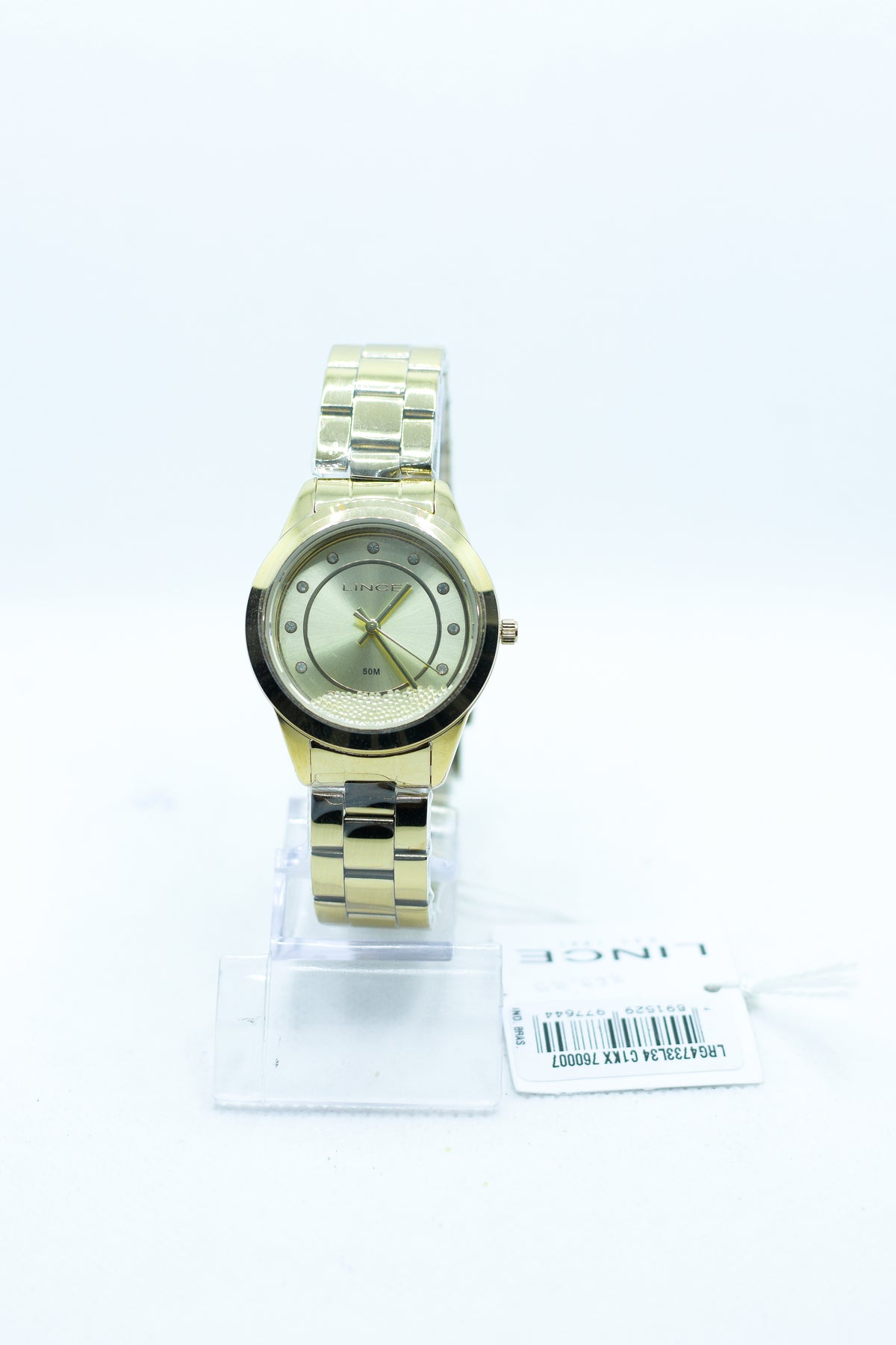 Relógio Feminino Lince Lrg4733L34 C1Kx Casual Dourado