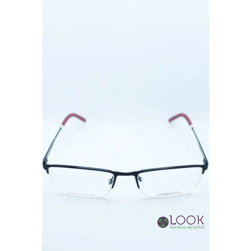 Armação de Óculos Tommy Hilfiger Th 1830 003-56 Preto Armação de Óculos Tommy Hilfiger Th 1830 003-56 Preto