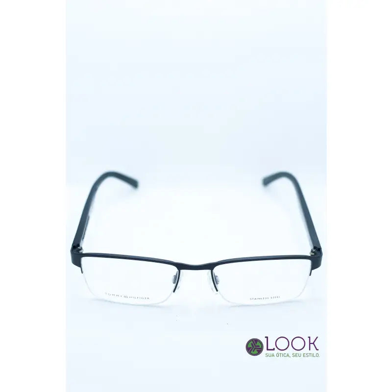 Armação de Óculos Tommy Hilfiger TH 1905 003 - 55 Preto Armação de Óculos Tommy Hilfiger TH 1905 003 - 55 Preto