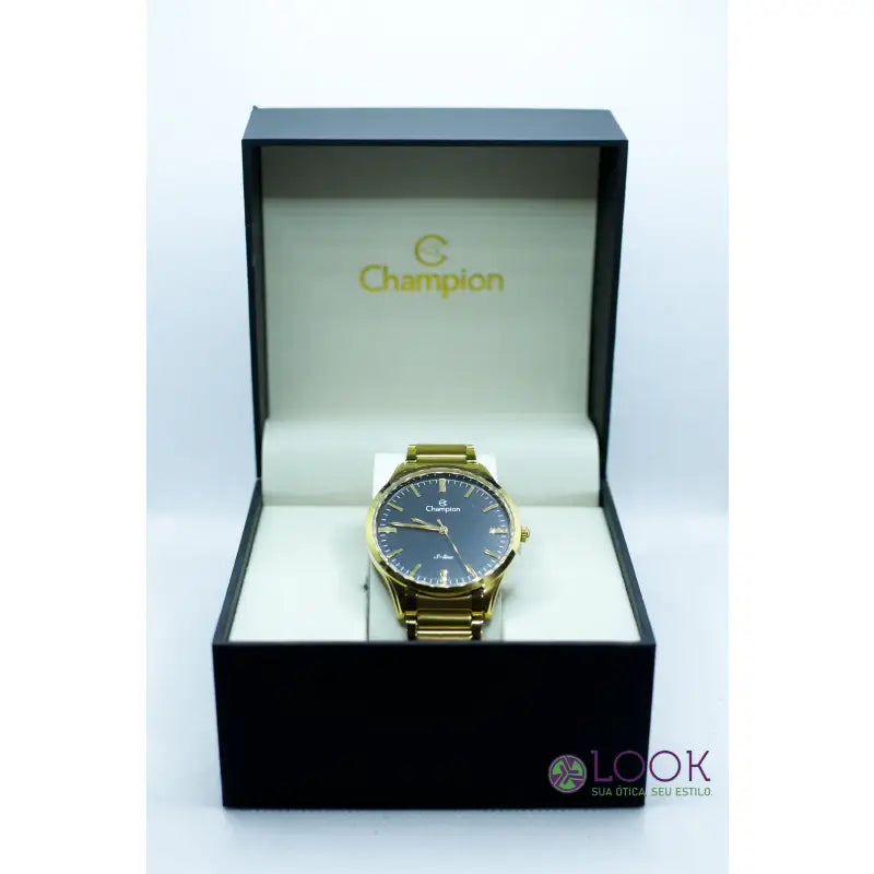 Relógio Masculino Champion Aço Inoxidável Dourado Relógio Masculino Champion Aço Inoxidável Dourado Analógico