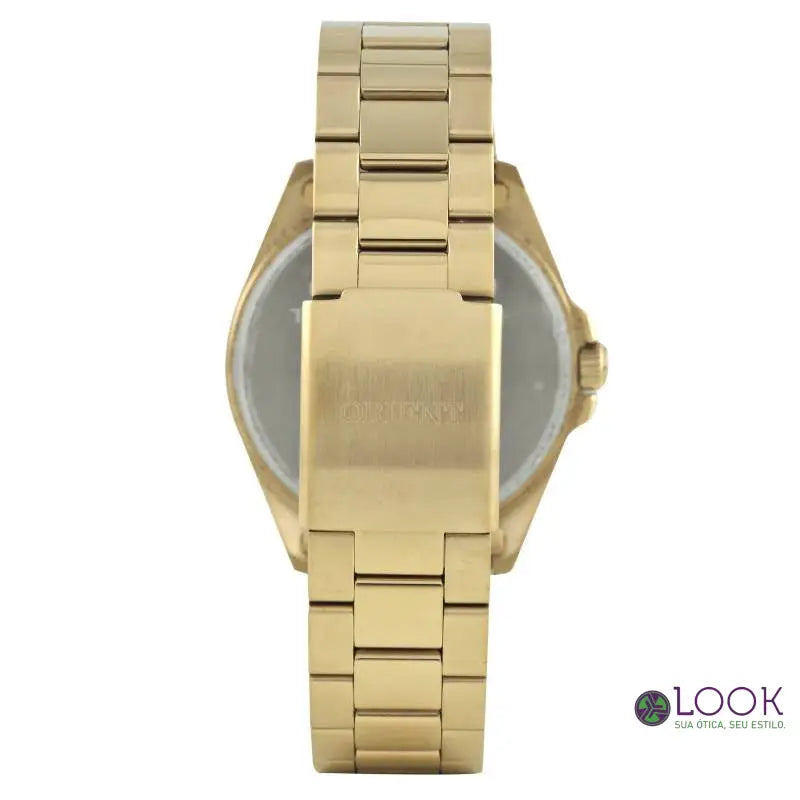 Relógio Orient Feminino Dourado Calendário Relógio Orient Feminino Dourado Calendário