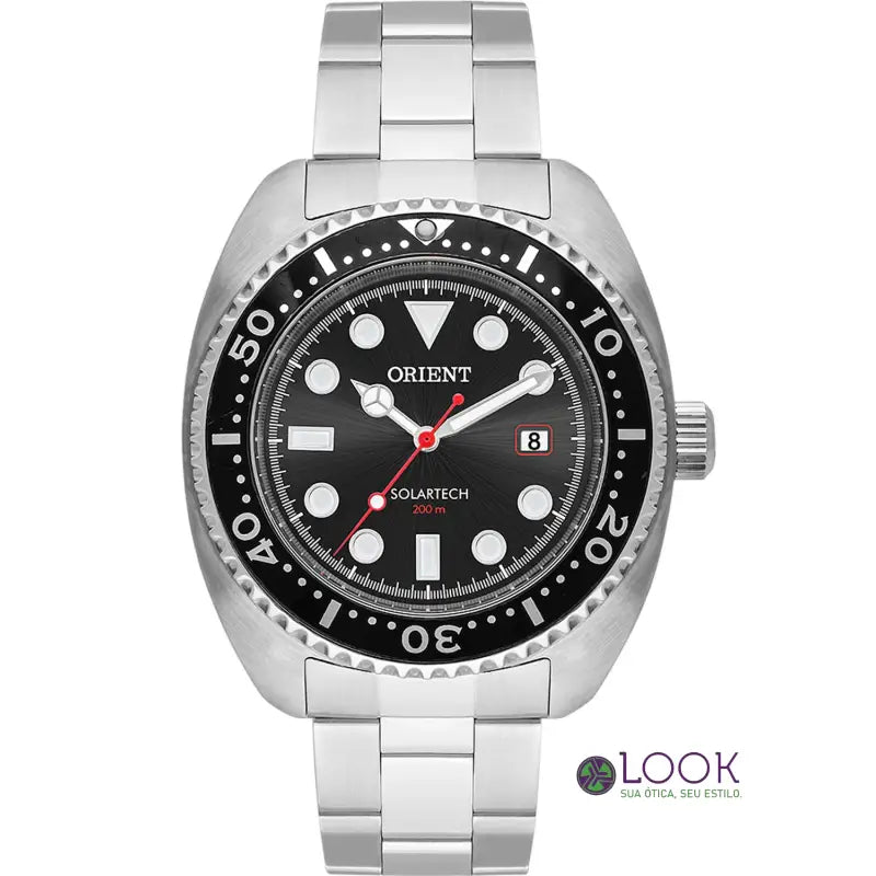 Relógio Orient Masculino SolarTech MBSS1444 P1SX Relógio Orient Masculino SolarTech MBSS1444 P1SX