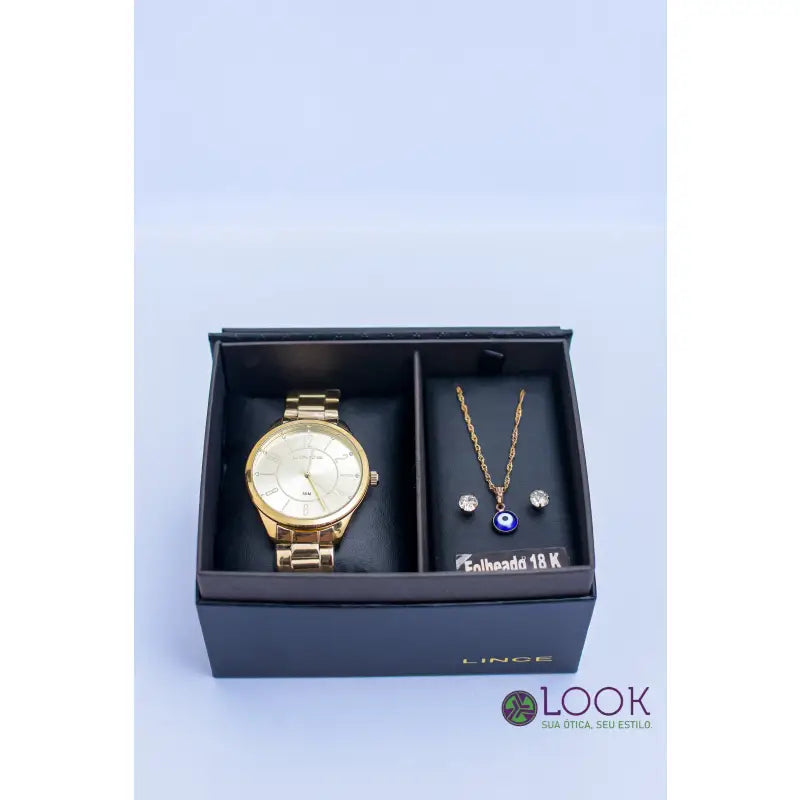Relógio Urban Analógico LRG4750L40 Dourado. Relogio Urban Feminino Analogico LRG4750L40 DOURADO